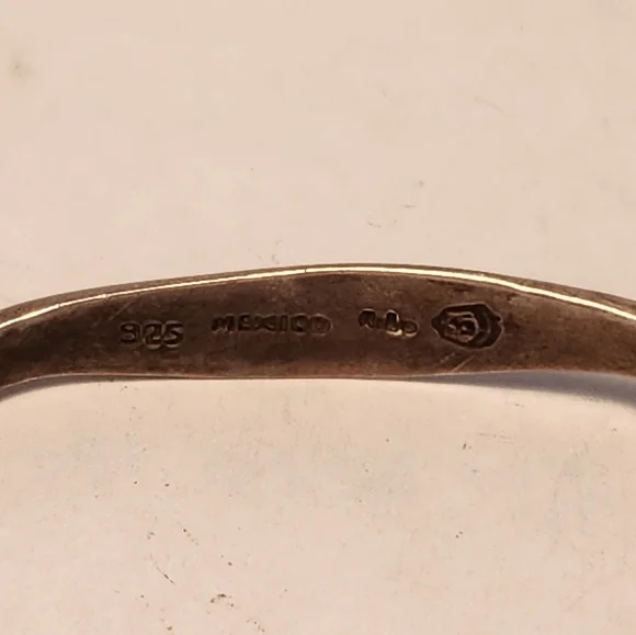 Understated Sterling Silver Cuff Bracelet - Picture 2 of 5